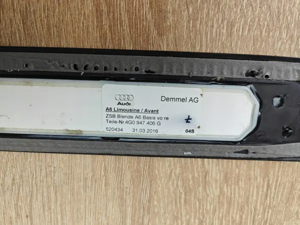 Audi A6 S6 C7 4G OEM 4G0947406G Estribo Delantero Derecho image 7