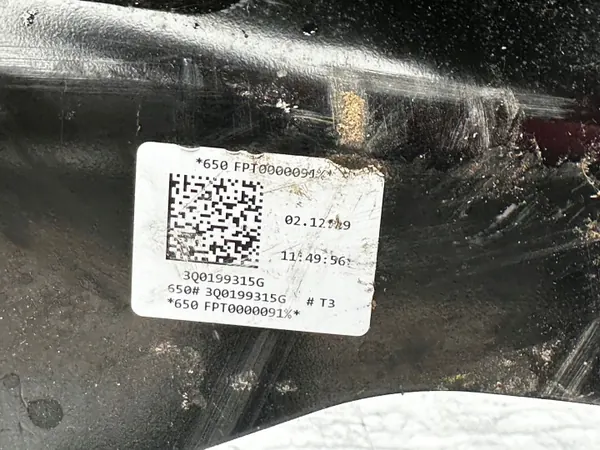 Cuna Motor Delantera OEM 3Q0199315G Usada image 3