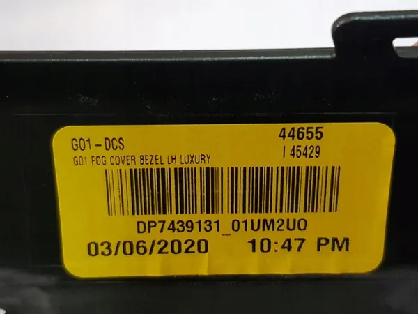 BMW left bumper grille trim LUXURY X3 G01 image 4