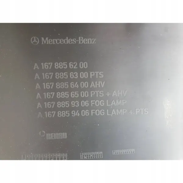 Mercedes GLE W167 Moldura de Parachoques Trasero A1678856200 image 5