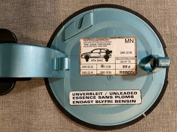 Brandstofklep Opel Corsa C OEM 09164237 - Gebruikt image 7