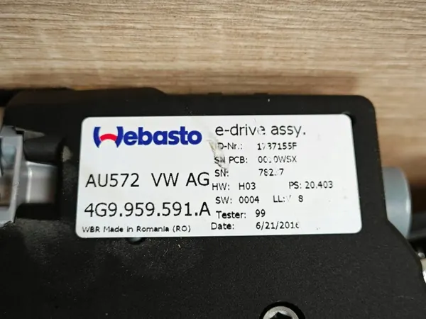 OEM 4G9877041F Kattoverho Audi A6 C7 Avant image 10