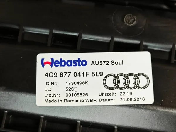 OEM 4G9877041F Kattoverho Audi A6 C7 Avant image 9