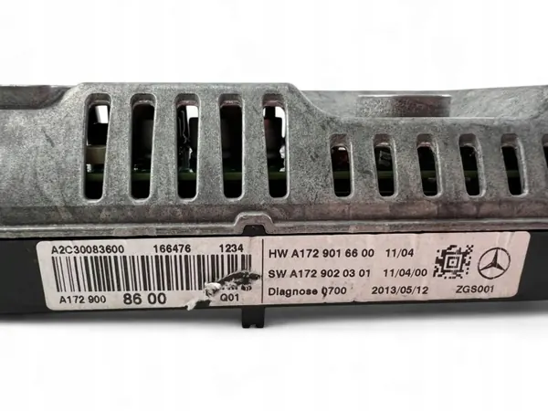 Mercedes-Benz OEM A1729008600 Ajotietokone image 9