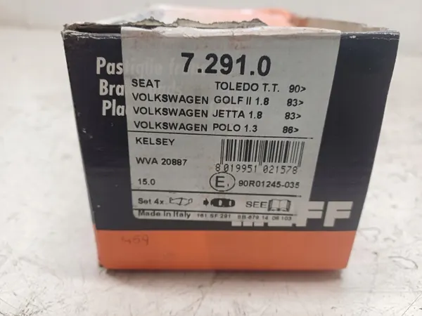 SEAT OEM WVA20887 Bremsbeläge Vorderachse - Gebraucht image 6
