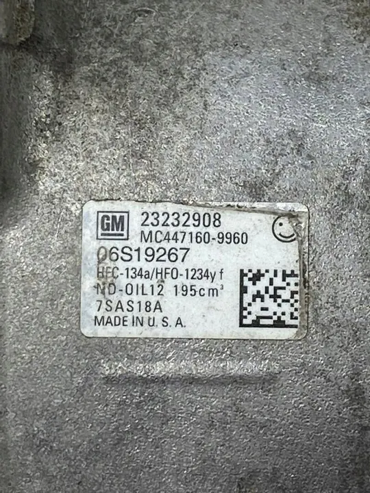 AC-kompressori Tahoe Yukon Escalade 15-20 OEM image 6