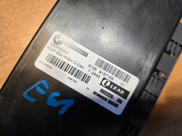 Módulo de confort BMW E60 E61 9157155 image 3