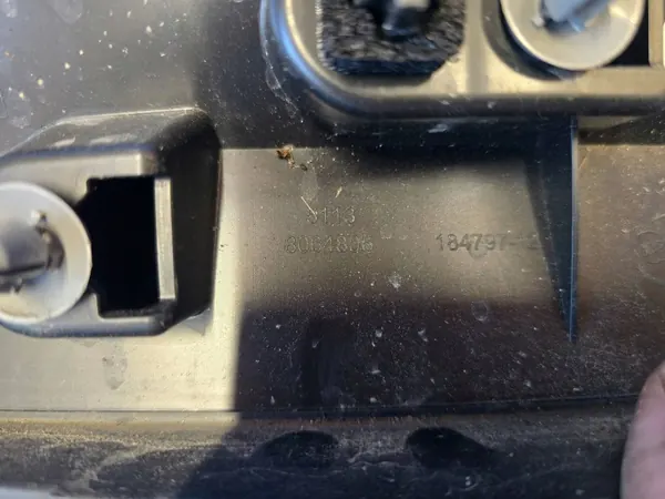 OEM QUA11494 Vänster Bakre Dörrlist BMW X3 G01/X4 G02 image 8