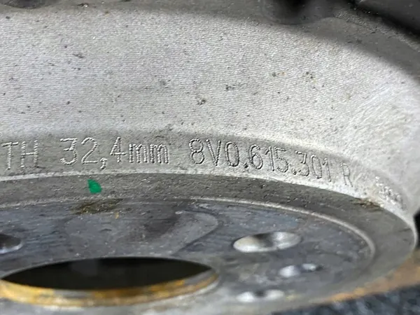2x AUDI A3 8V Remschijf 8V0615301R image 6