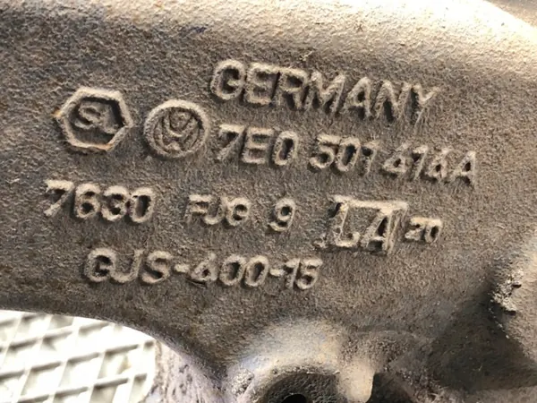 OEM 7E0501414A Höger baknavbärare VW Transporter image 5