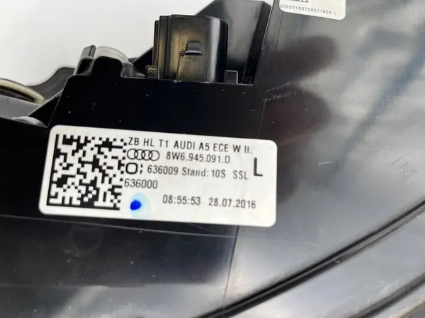 Lámpara LED trasera izquierda Audi A5 RS5 8W6945091D 8W6945091R image 3
