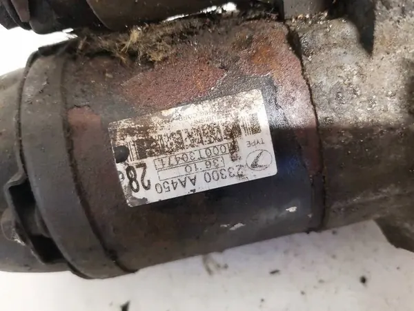 Motor de arranque Subaru Forester 2003 2.0L 23300AA450 image 2