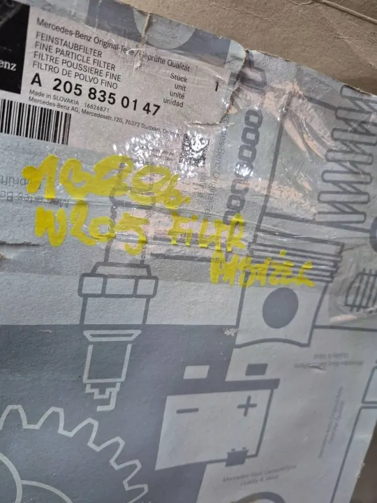 Filtro Pasajero Mercedes W205 OEM A2058350147 image 4