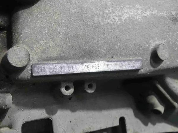 Manuaalivaihteisto Mercedes W203 2.0 B 129HV OEM 716633 image 7