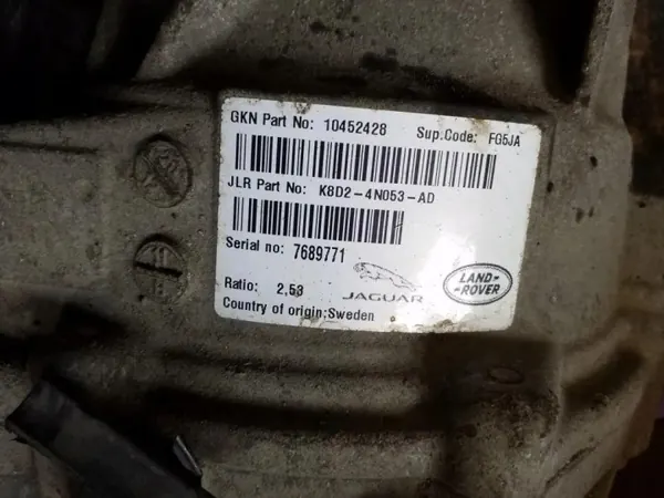 Hinterachsdifferential LAND ROVER RANGE ROVER EVOQUE Cabrio (L538) 7689771 2.0L image 5