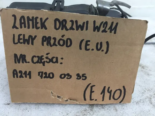 MERCEDES W203 VÄNSTER FRAMDÖRRSLÅS A2117200335 image 7