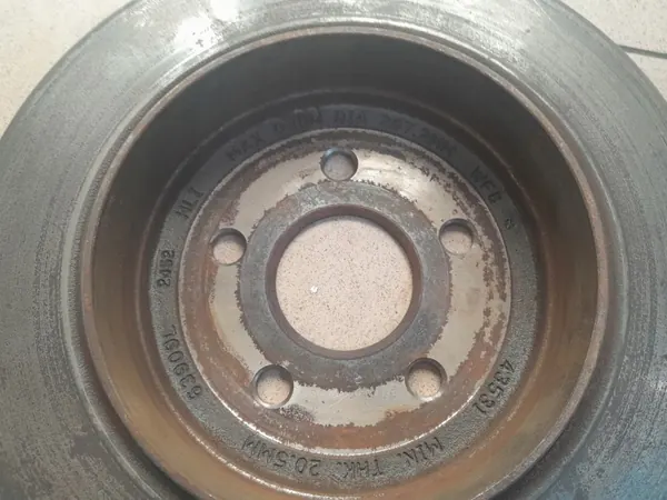 OEM KOMPLET TARCZA HAMULCOWA TYŁ TYLNE 330 MM WENTYLOWANE image 4