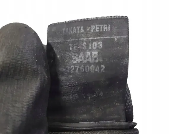 Front Seat Belt Right Side Saab 9-3 Ver2 12760942 image 4