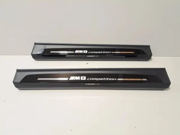 BMW M8 Competition Tröskelplatta Set OEM 9478347 image 2