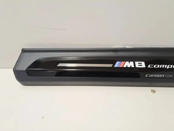 BMW M8 Competition Tröskelplatta Set OEM 9478347 image 3