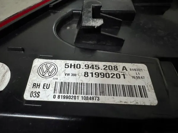 VW Golf 8 Kombi Luz Trasero Derecho IQ.LIGHT 5H0945208A image 4