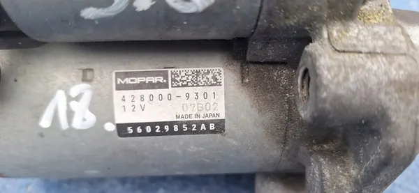 DODGE CHARGER CHALLENGER 3.6 MOTOR DE ARRANQUE 56029852AB image 3