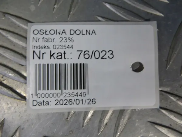 Sous-bâche gauche Audi Q3 8U OEM 076/00023 image 8