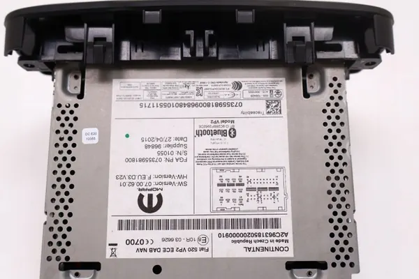 Écran Radio Navigation Jeep Renegade OEM 7355981800 image 6