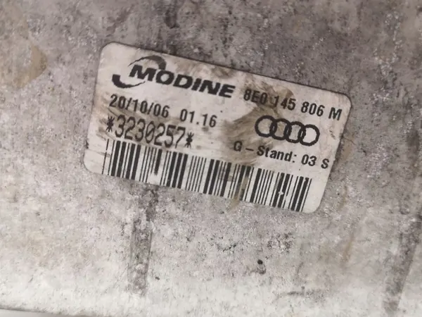 Radiador intercooler AUDI A4 (8EC, B7) 2.0L gasolina image 3