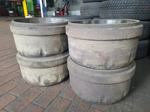 Terberg-jarrurumpu, SOMA-akselit 410mm OEM 116-0009 image 3