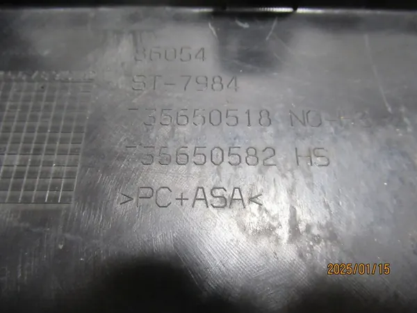 Griglia paraurti Fiat OE 735559117 image 5