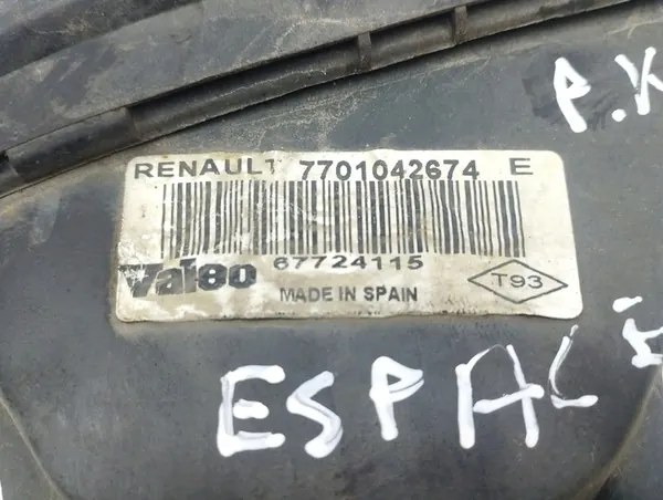 Renault Espace III 1997 Luz de nevoeiro dianteira esquerda image 7