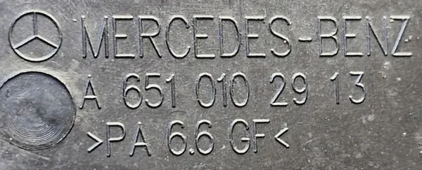 Mercedes E-Klass W212 Oljetråg A6510102913 image 3