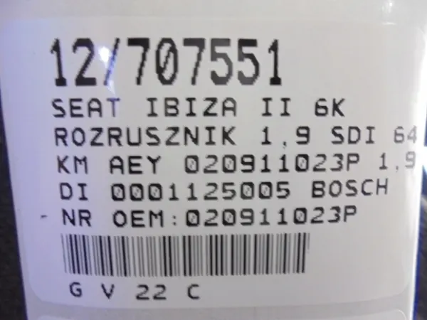 Arrancador SEAT IBIZA II 6K image 9