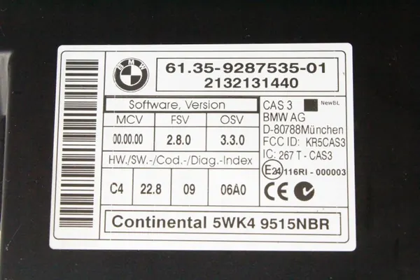 Kit d'allumage OEM 8519663 pour MINI COOPER R56 1.6L Diesel image 5