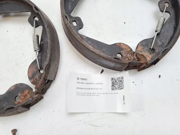 Mercedes-Benz OEM MAM79461 Hintere Bremsbeläge image 7