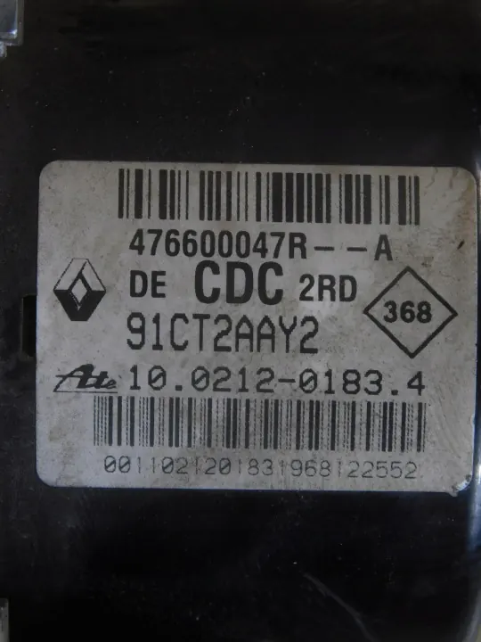 ABS-pomp 476600047R voor Renault Laguna III image 5