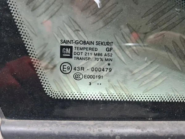 Höger triangelformad karossglas OEM PRAWA SZYBA image 5