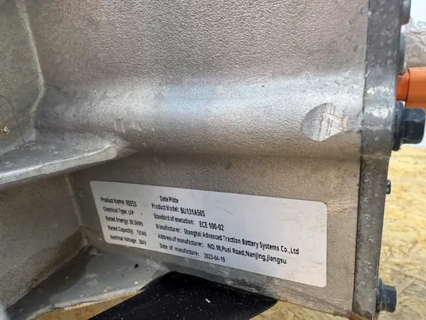 Batterie principale MG ZS EV BU131A50S - Occasion image 9