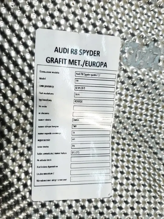 Audi OE achter hitteschild 4S0825731B - Gebruikt image 4