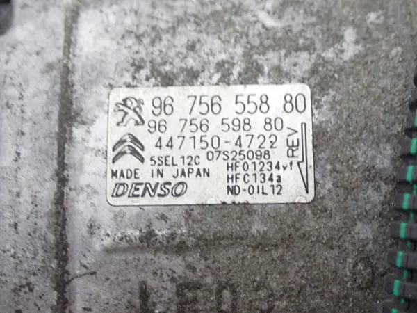 Compresseur Climatisation OEM 9675655880 pour Citroen image 5