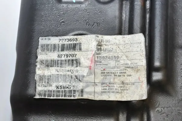 BMW X6 Bränsletank OEM 6279707 - Originaldel begagnad image 4