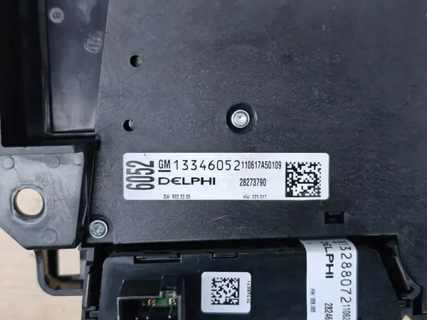 OEM Radio-Panel Display CD 500 für Opel Astra J Schwarz image 4