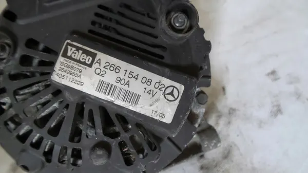 Vaihtovirtageneraattori Mercedes-Benz W169 W245 OE A2661540802 image 4