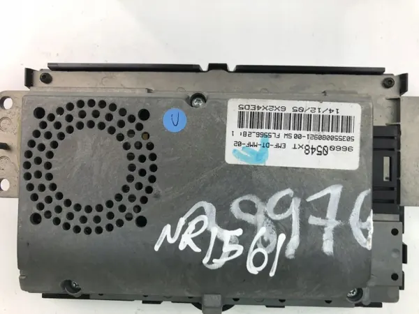 Écran de navigation Peugeot 207 OEM 96600548XT image 3