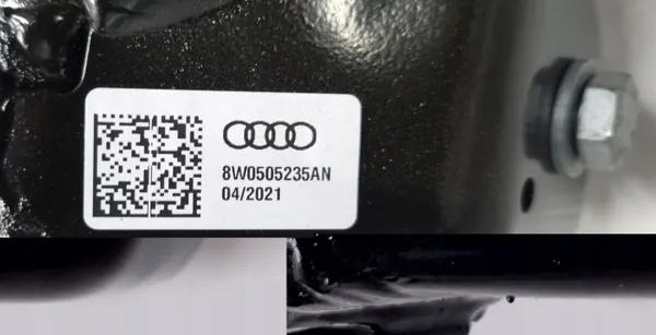 Audi A4 A5 Heck-Schlitten OEM 8W0505235AN Gebraucht image 10