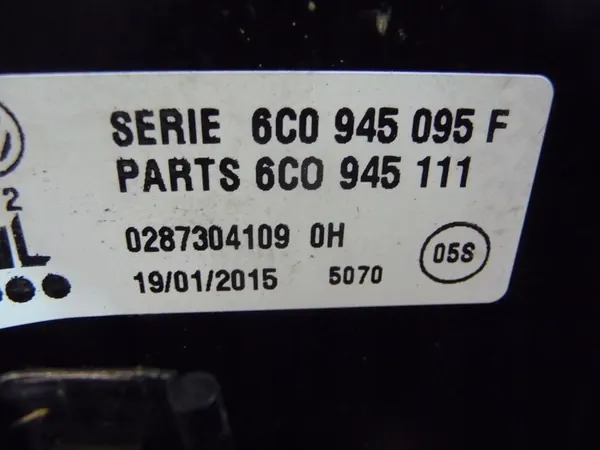 VW Polo 5 V Lift Lámpara Trasera Izquierda 6C0945095F image 5