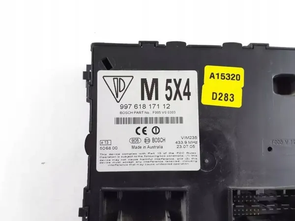 Module Immobilisateur Porsche 911 997 OEM 99761817112 image 3