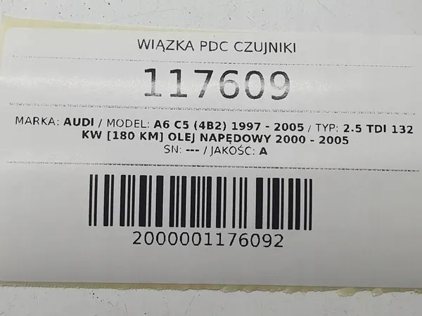 PDC Kabel Audi A6 C5 4B0919275B 4B0919275C 4Z7971095 image 9
