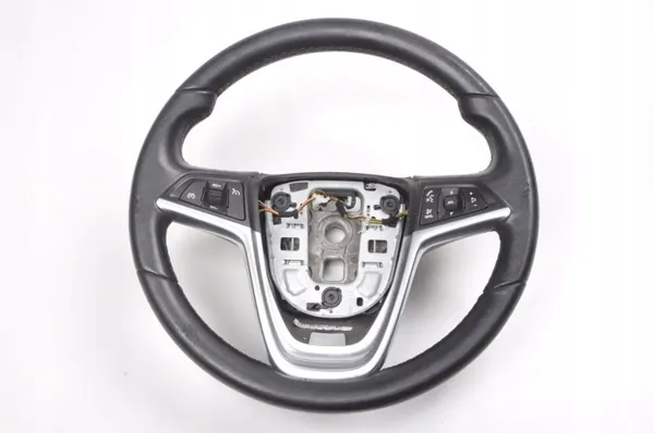 Opel Meriva II B Nahkaohjauspyörä OEM 13351021 Monitoimi image 2